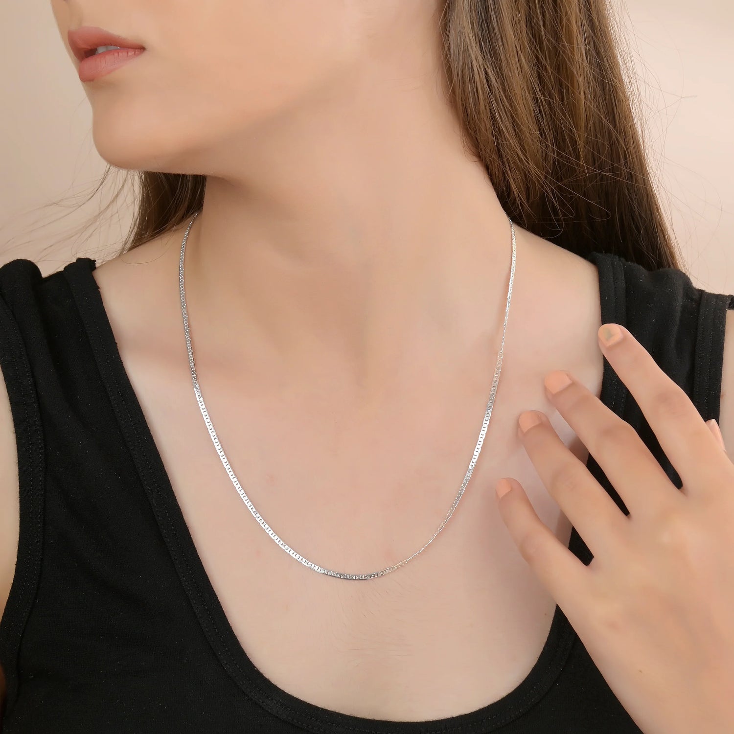 SILVER LADIES CHAIN