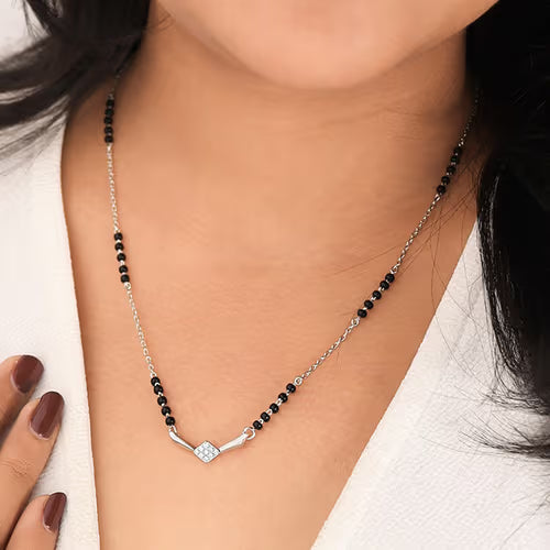 SILVER MANGALSUTAR
