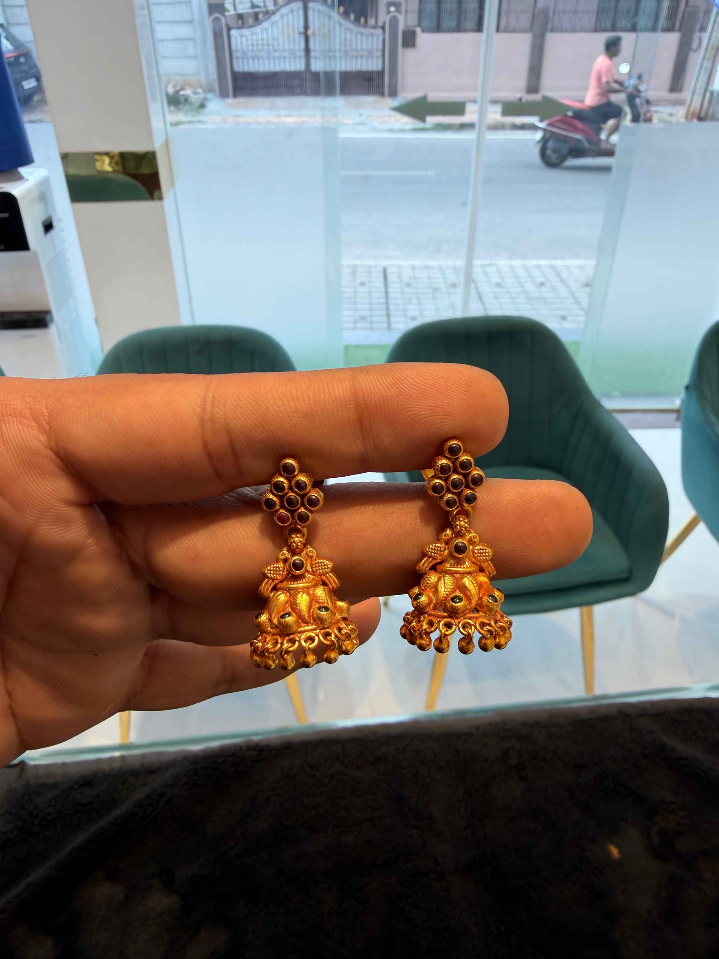 JUMKI 92.5 SILVER GOLD POLISHED (51238)