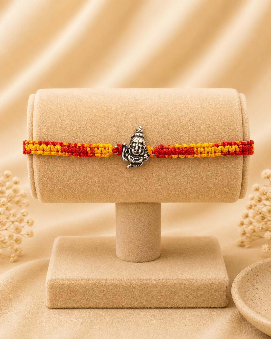 Silver Rakhi for Brother | Handmade Designer Raksha Bandhan Rakhi (22)