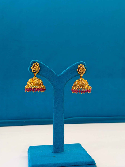 JUMKI 92.5 SILVER GOLD POLISHED BIG SIZE (51244)
