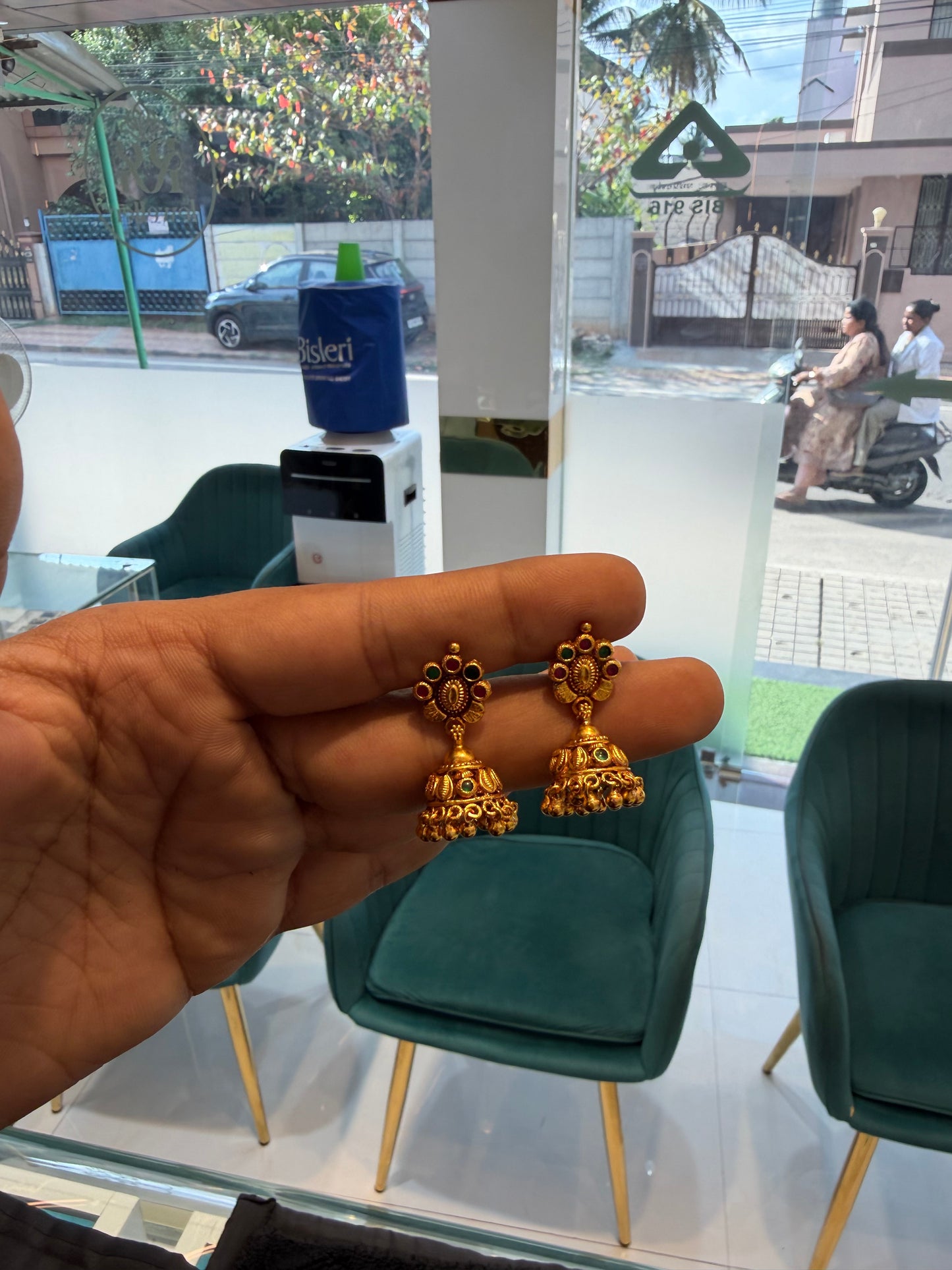 JUMKI 92.5 SILVER GOLD POLISHED (51236)