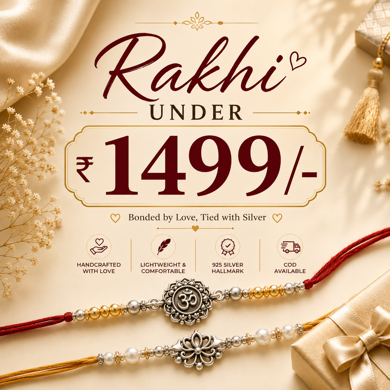 Rakhi Gifts Under ₹1499
