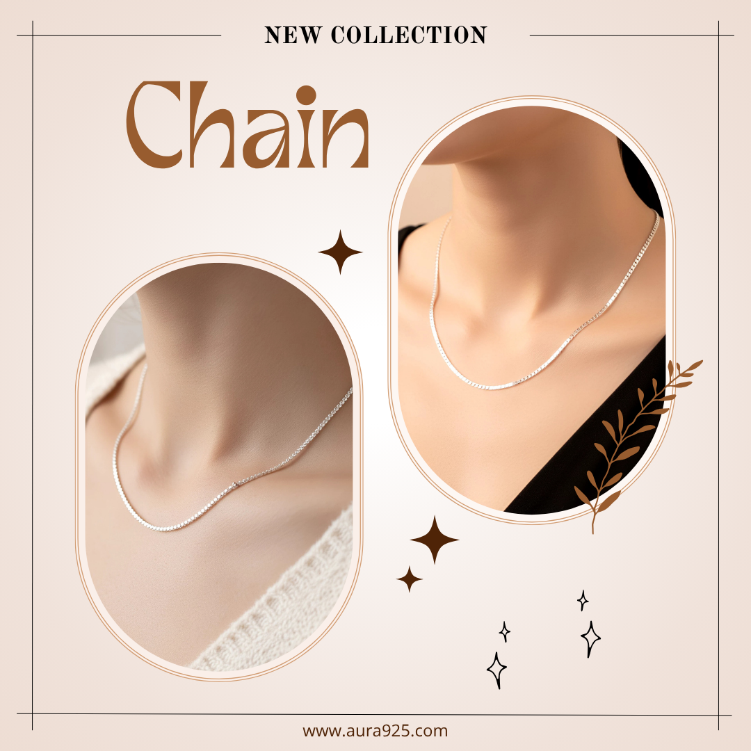 SILVER LADIES CHAIN