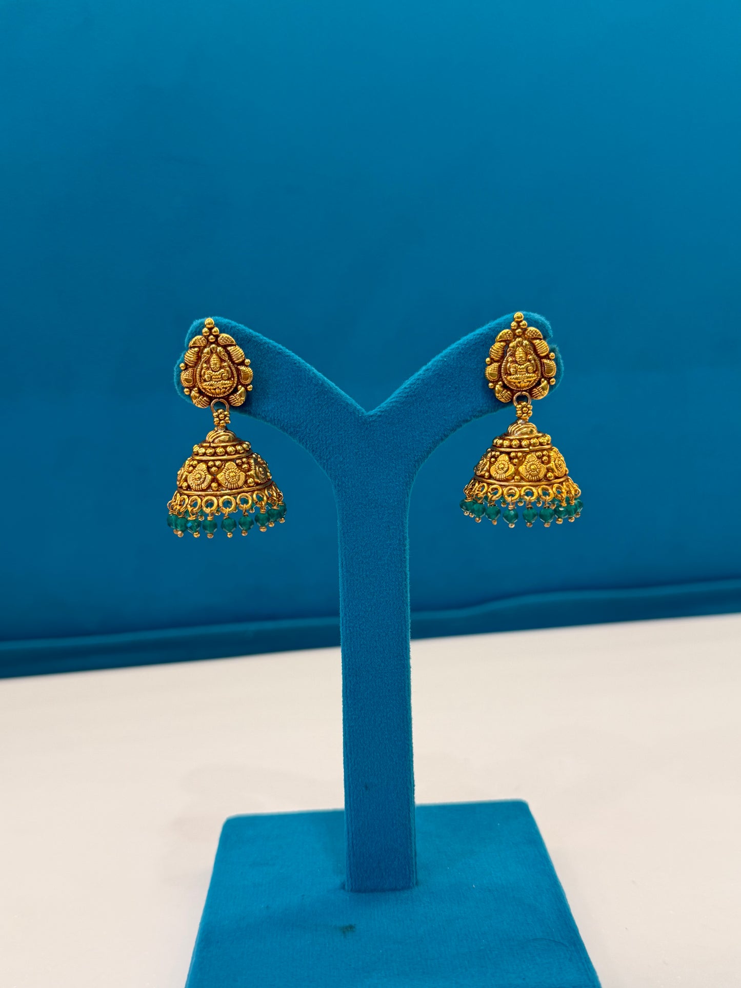 JUMKI 92.5 SILVER GOLD POLISHED BIG SIZE (51245)
