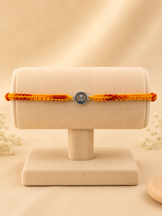 Silver Rakhi for Brother | Handmade Designer Raksha Bandhan Rakhi (13)