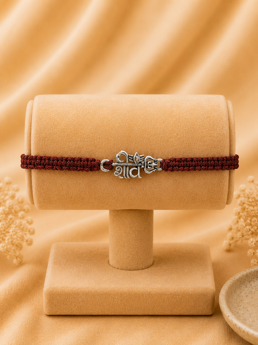 Silver Rakhi for Brother | Handmade Designer Raksha Bandhan Rakhi (25)