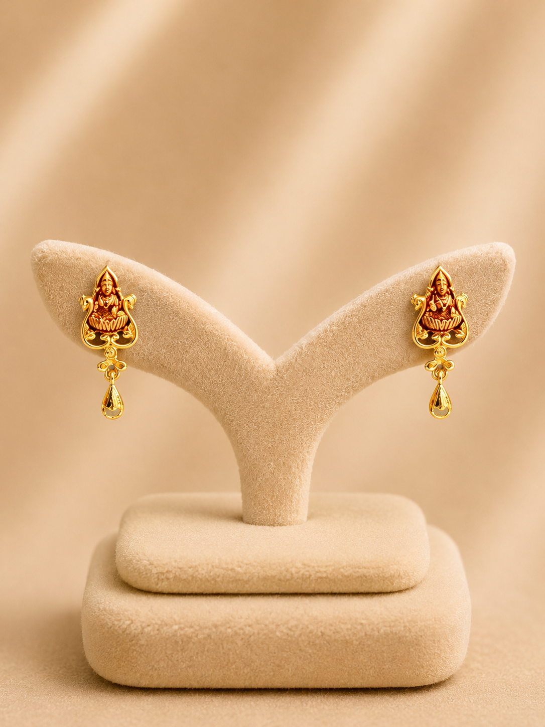 EARINGS/TOPS 92.5 SILVER GOLD POLISHED (1028)