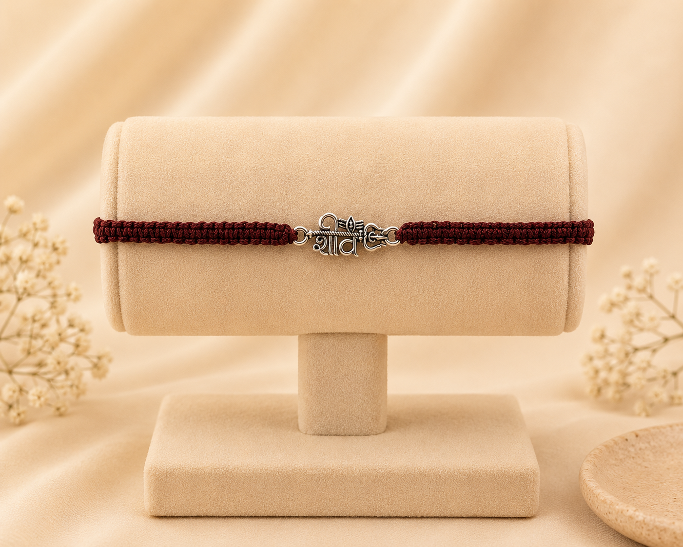 Silver Rakhi for Brother | Handmade Designer Raksha Bandhan Rakhi (17)