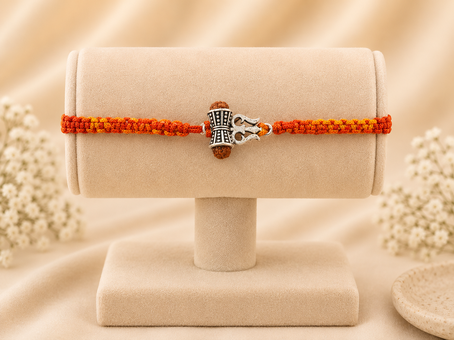 Silver Rakhi for Brother | Handmade Designer Raksha Bandhan Rakhi (31)