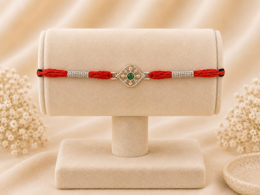 925 Silver Rakhi for Brother | Premium Designer Rakhi | Aura925. (51)