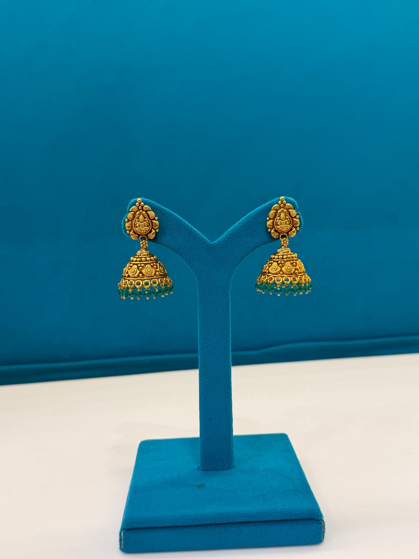 JUMKI 92.5 SILVER GOLD POLISHED BIG SIZE (51245)