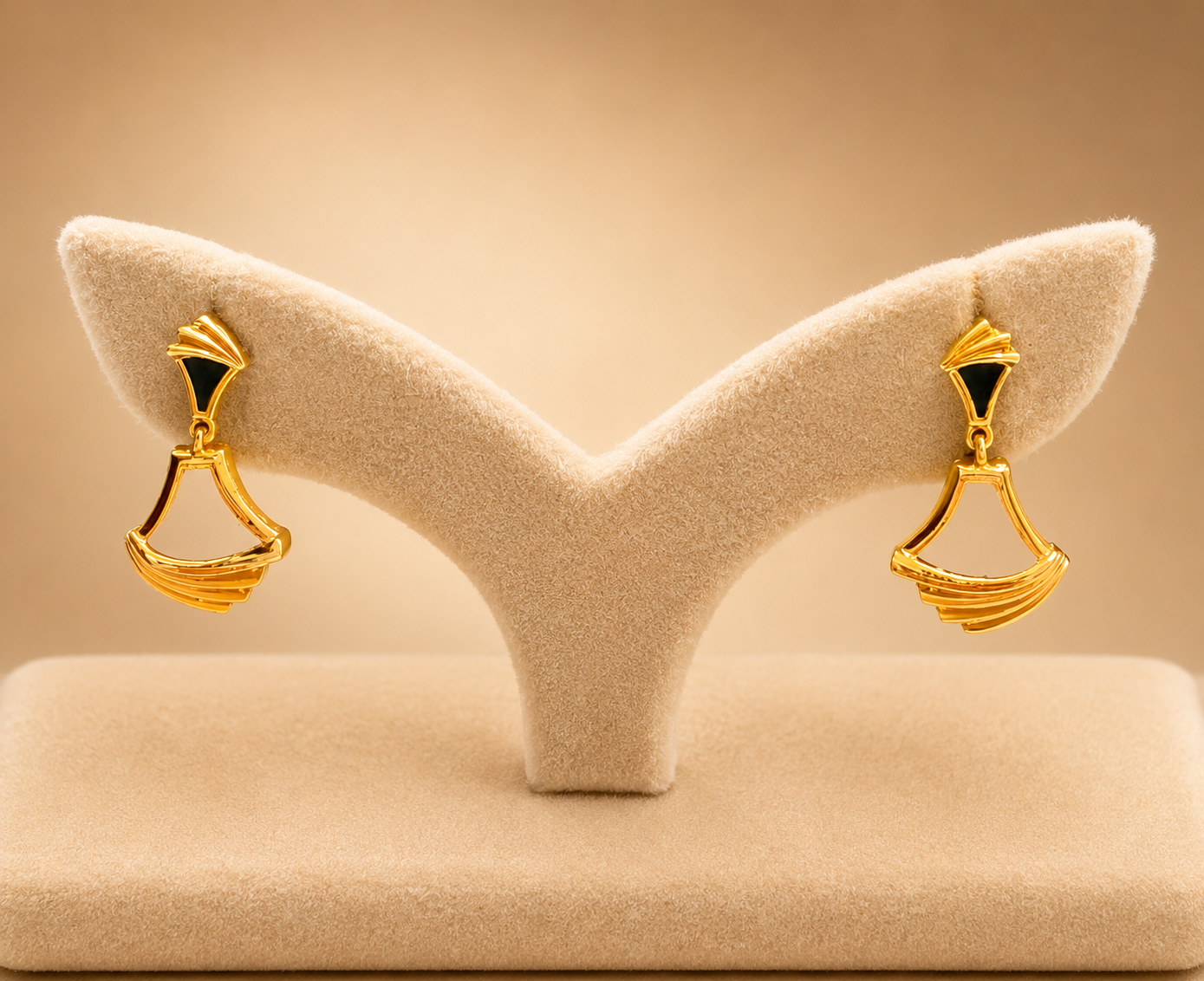 EARINGS/TOPS 92.5 SILVER GOLD POLISHED (1023)