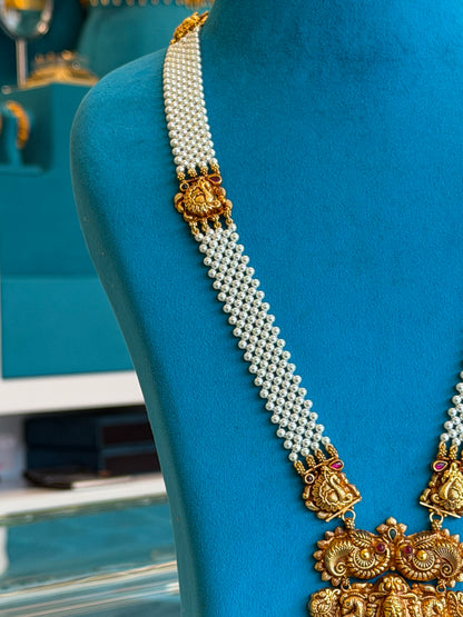 Beads Chain Fancy in 92.5 Silver Gold Polished(6770)