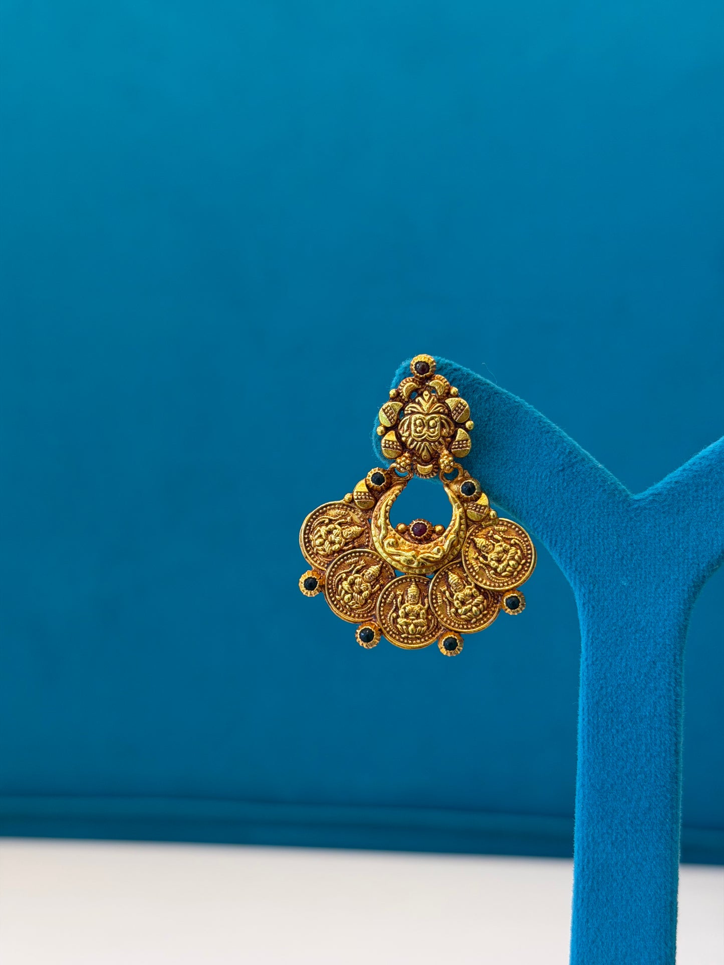 Silver Gold-Polished Jhumki Earrings – Festive