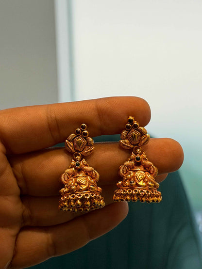 JUMKI 92.5 SILVER GOLD POLISHED (51234)