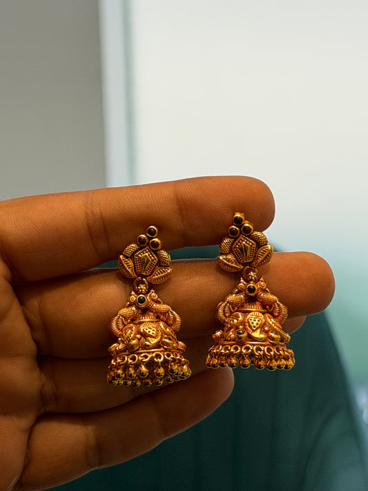 JUMKI 92.5 SILVER GOLD POLISHED (51234)