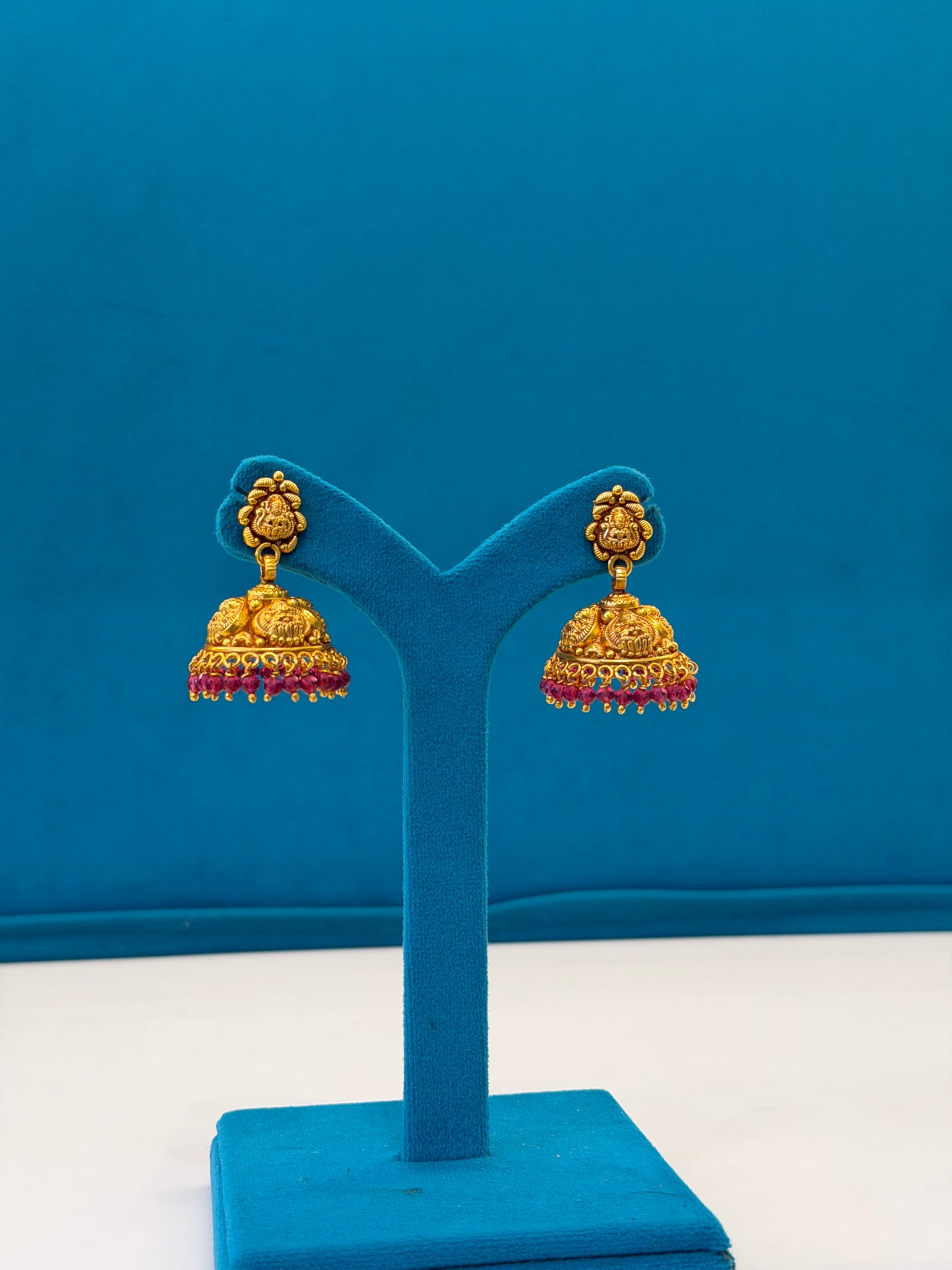 JUMKI 92.5 SILVER GOLD POLISHED BIG SIZE (51244)