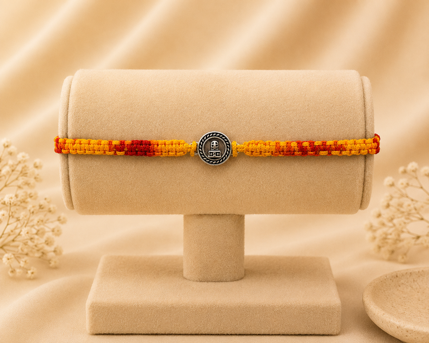 Silver Rakhi for Brother | Handmade Designer Raksha Bandhan Rakhi (23)