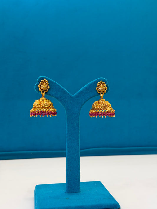 JUMKI 92.5 SILVER GOLD POLISHED BIG SIZE (51244)
