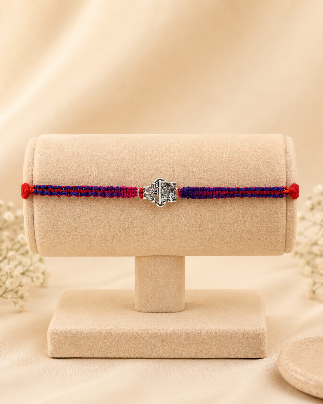 Silver Rakhi for Brother | Handmade Designer Raksha Bandhan Rakhi (12)