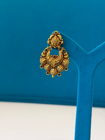 Silver Gold-Polished Jhumki Earrings – Everyday