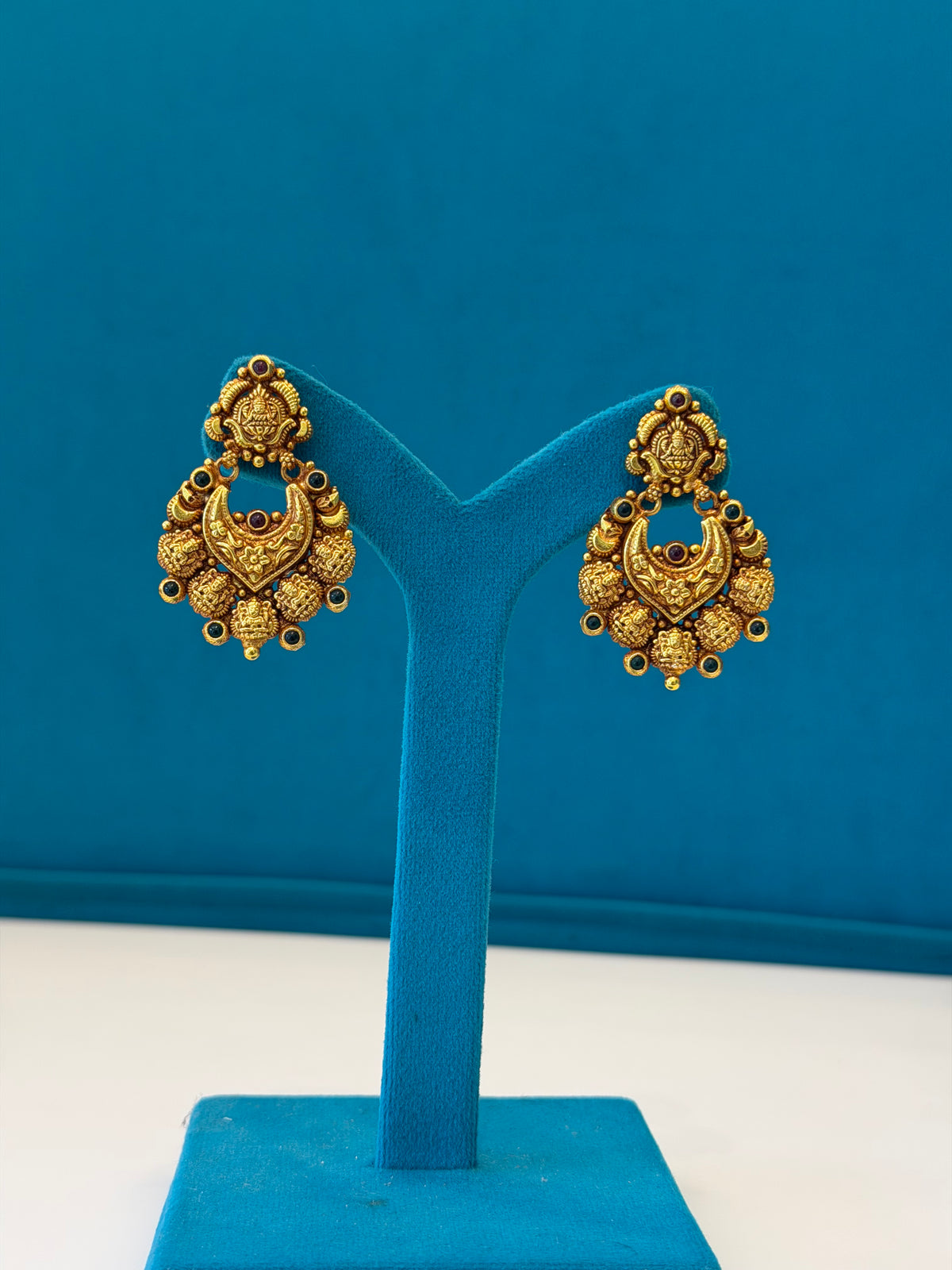 Silver Gold-Polished Jhumki Earrings – Everyday