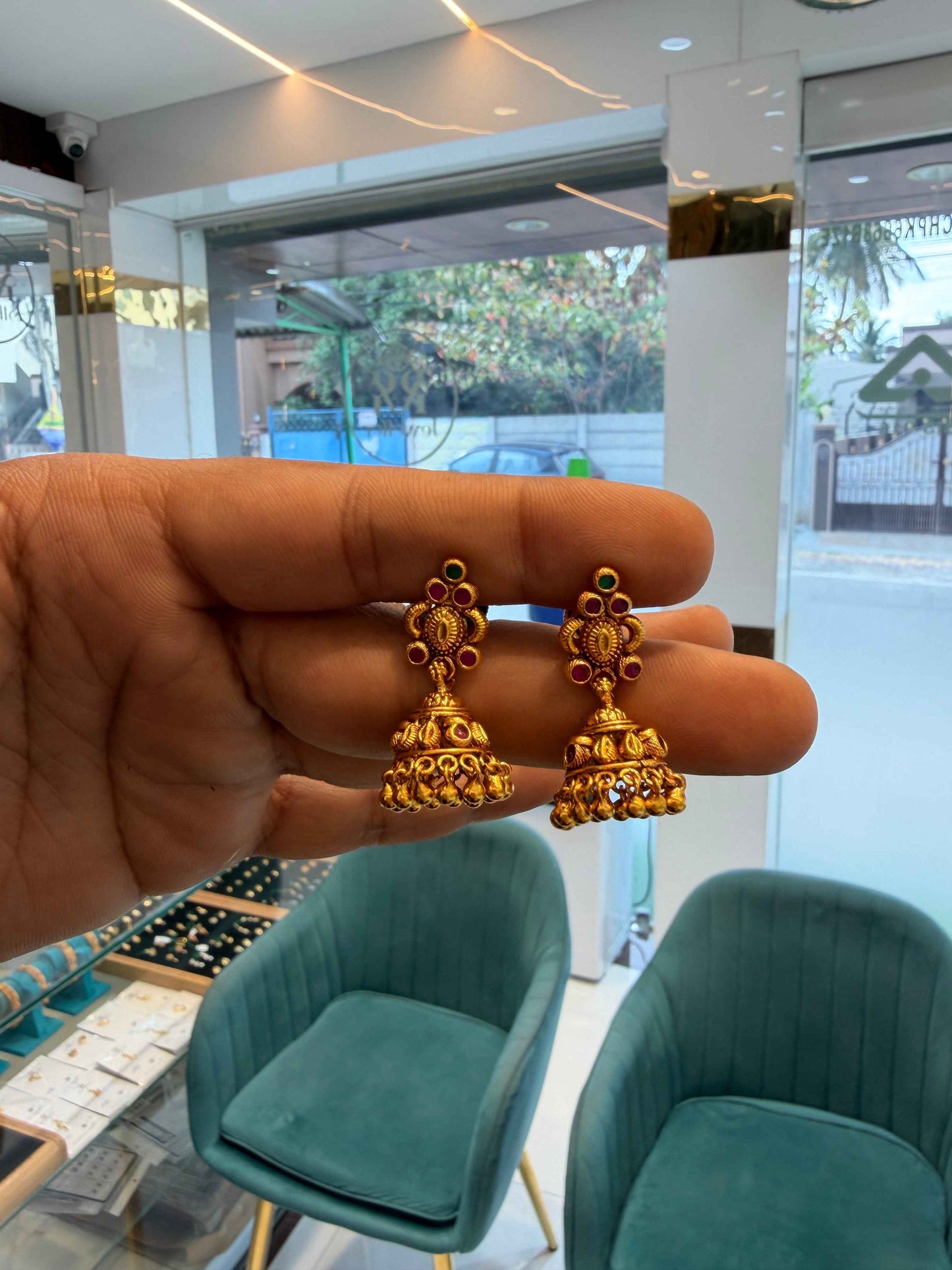 JUMKI 92.5 SILVER GOLD POLISHED (51237)