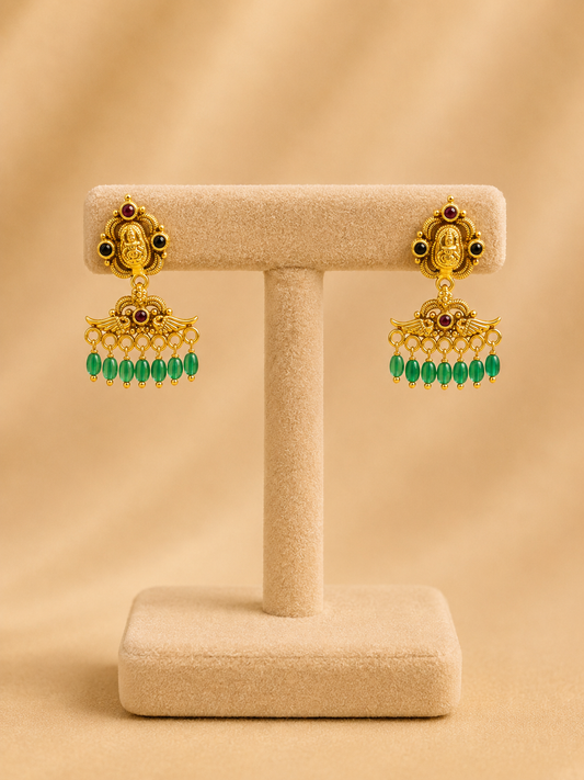 925 Sterling Silver Jhumki Earrings for Women – Simple Design, Gold Polished, BIS Hallmarked (51251)
