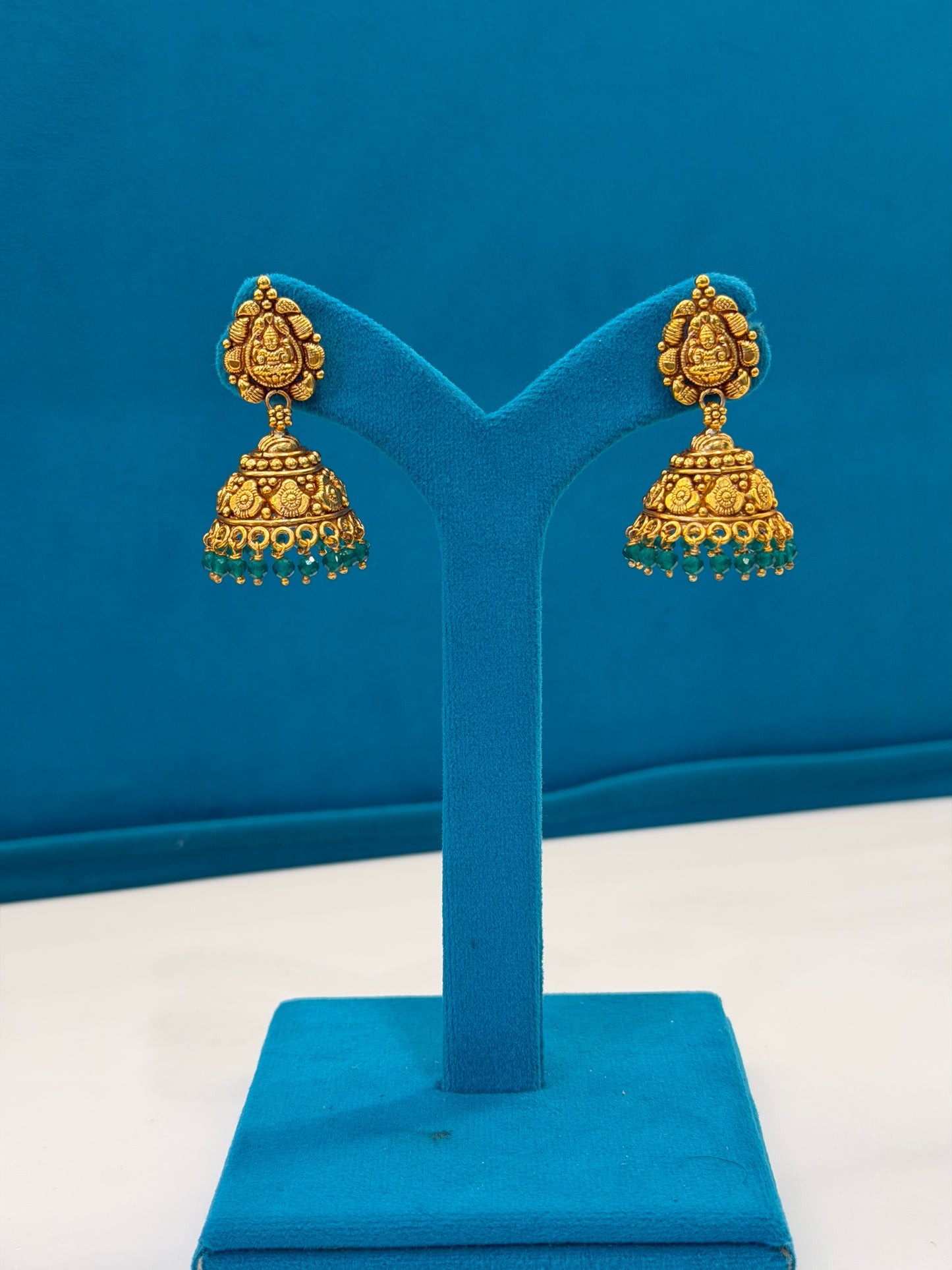 JUMKI 92.5 SILVER GOLD POLISHED BIG SIZE (51245)
