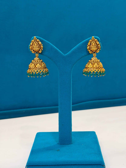 JUMKI 92.5 SILVER GOLD POLISHED BIG SIZE (51245)
