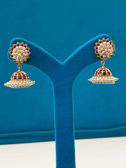 JUMKI 92.5 SILVER GOLD POLISHED (51247)