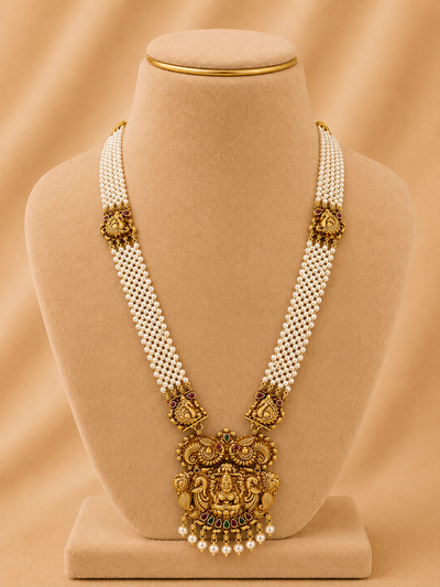 Beads Chain Fancy in 92.5 Silver Gold Polished(6770)