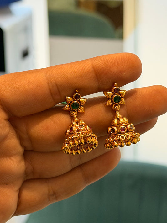 JUMKI 92.5 SILVER GOLD POLISHED (51235)