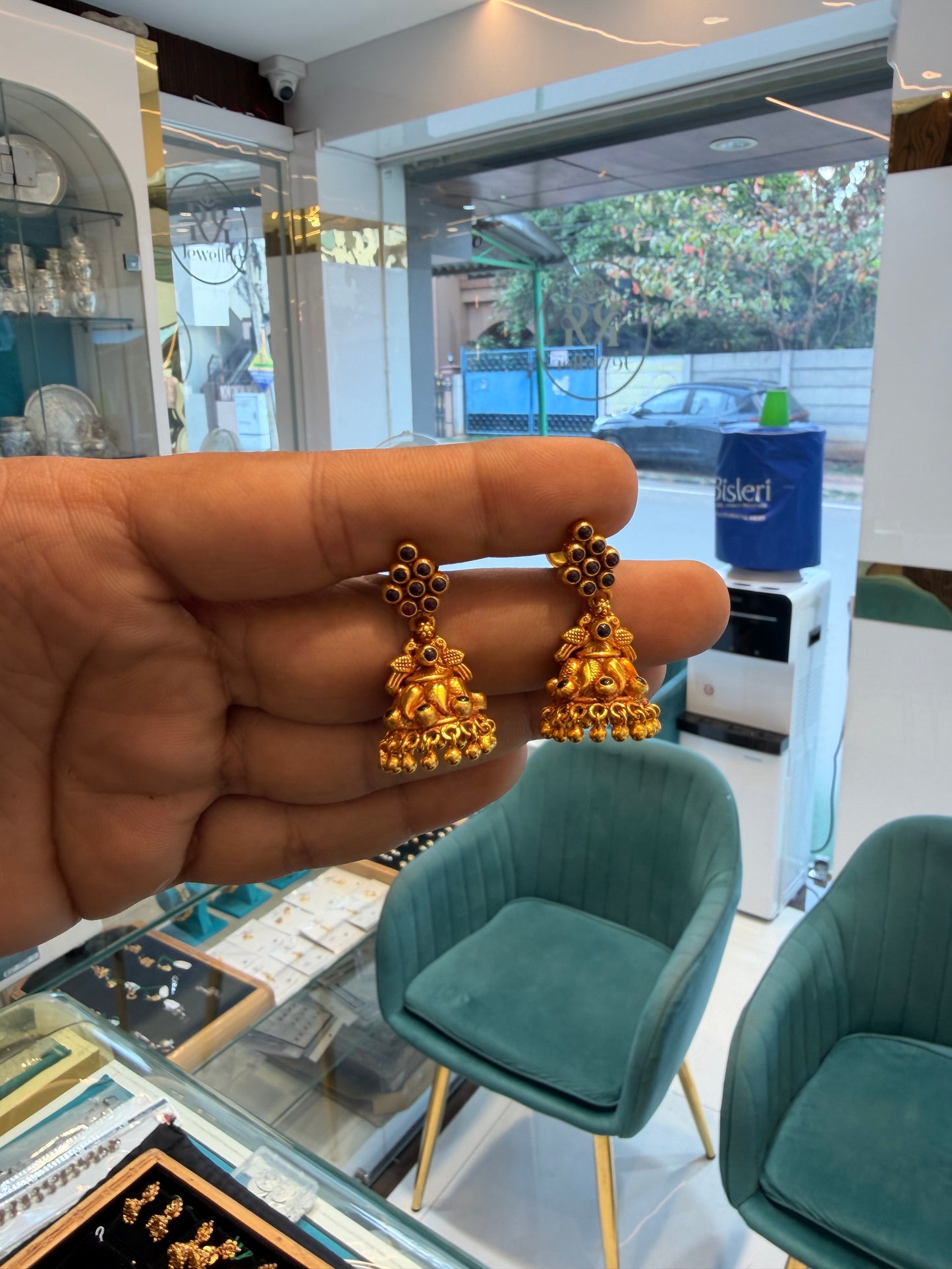 JUMKI 92.5 SILVER GOLD POLISHED (51238)