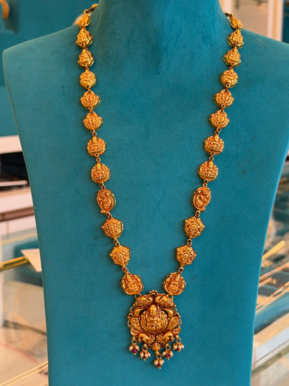 Short Necklace in 92.5 Silver Gold Polish (9826)