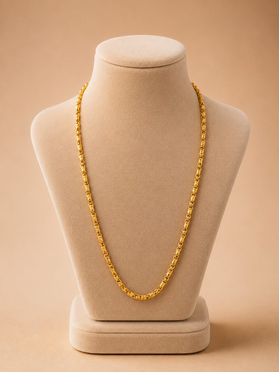 MANGALYA / MANGALSUTAR CHAIN 92.5 SILVER GOLD POLISHED (4564)