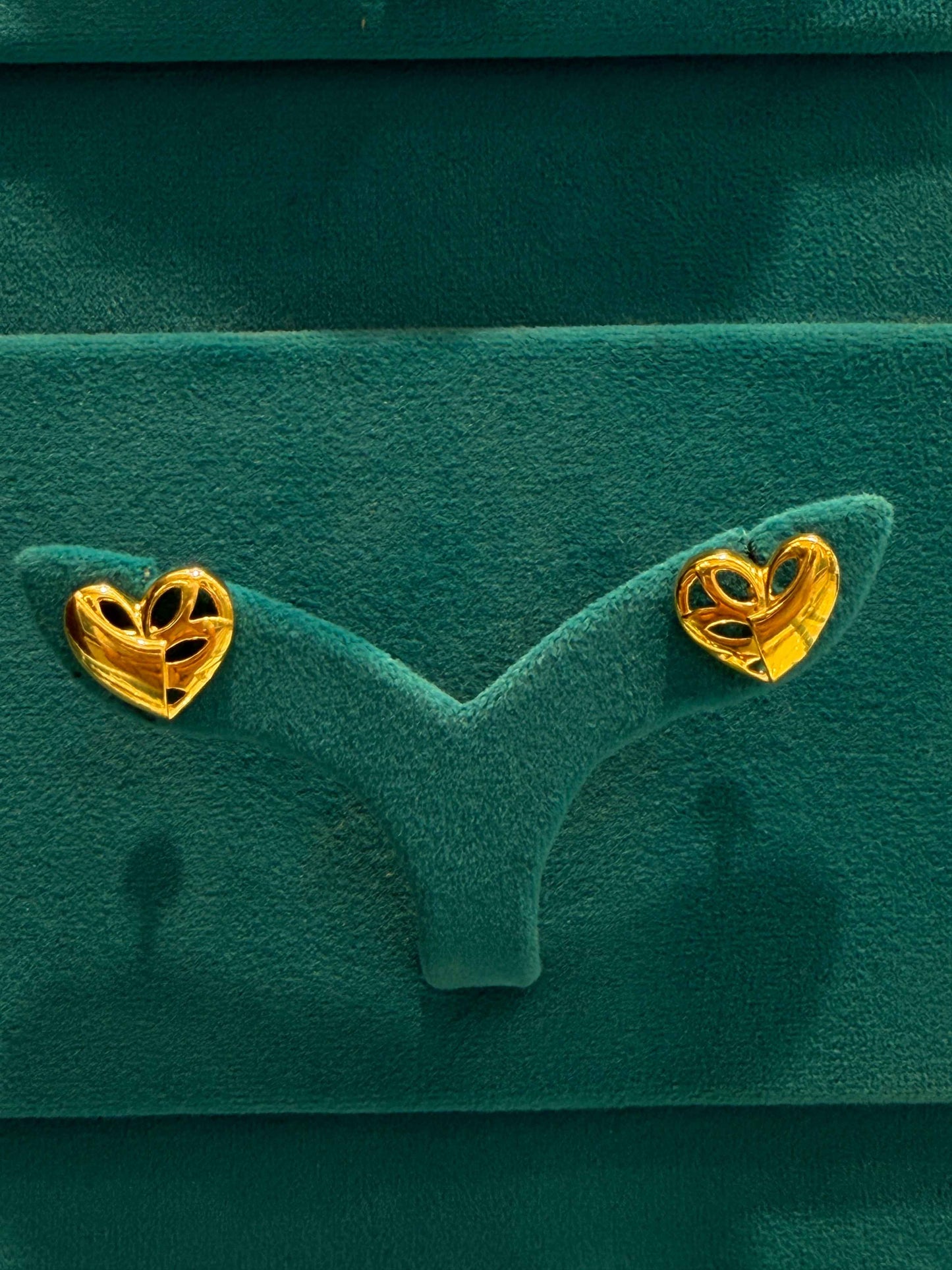 EARINGS/TOPS 92.5 SILVER GOLD POLISHED (1033)
